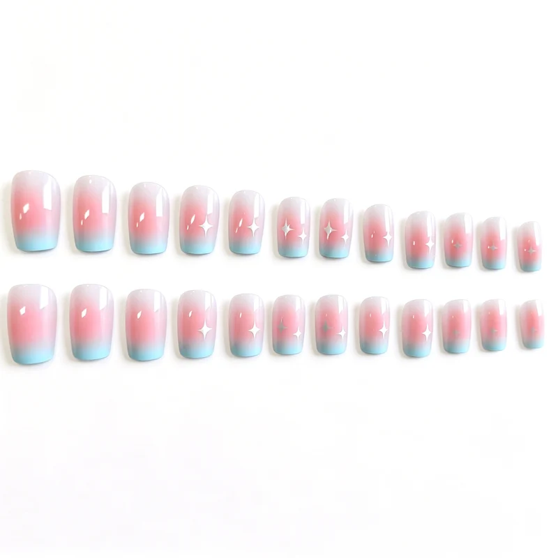 Artistic Ombre Nail Art Extensions Stornfield