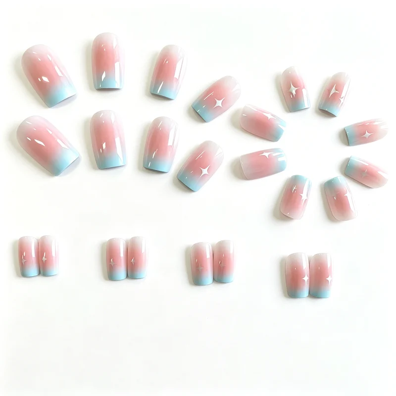 Artistic Ombre Nail Art Extensions Stornfield