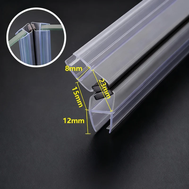 Magnetische Duschtür-Dichtung, 2,2 m