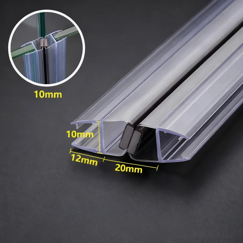 Magnetische Duschtür-Dichtung, 2,2 m