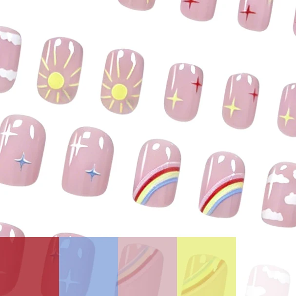 Whimsical Nail Art Design Stornfield