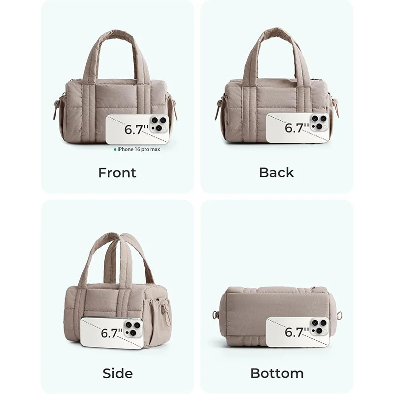 Stylish Quilted Weekend Tote Stornfield