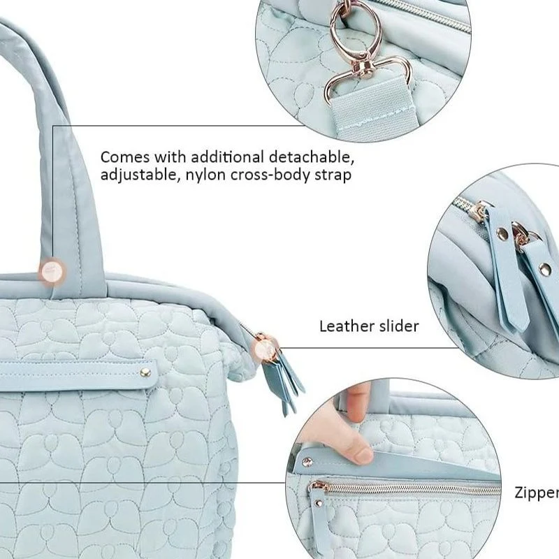 Quilted Travel Weekender Bag Stornfield