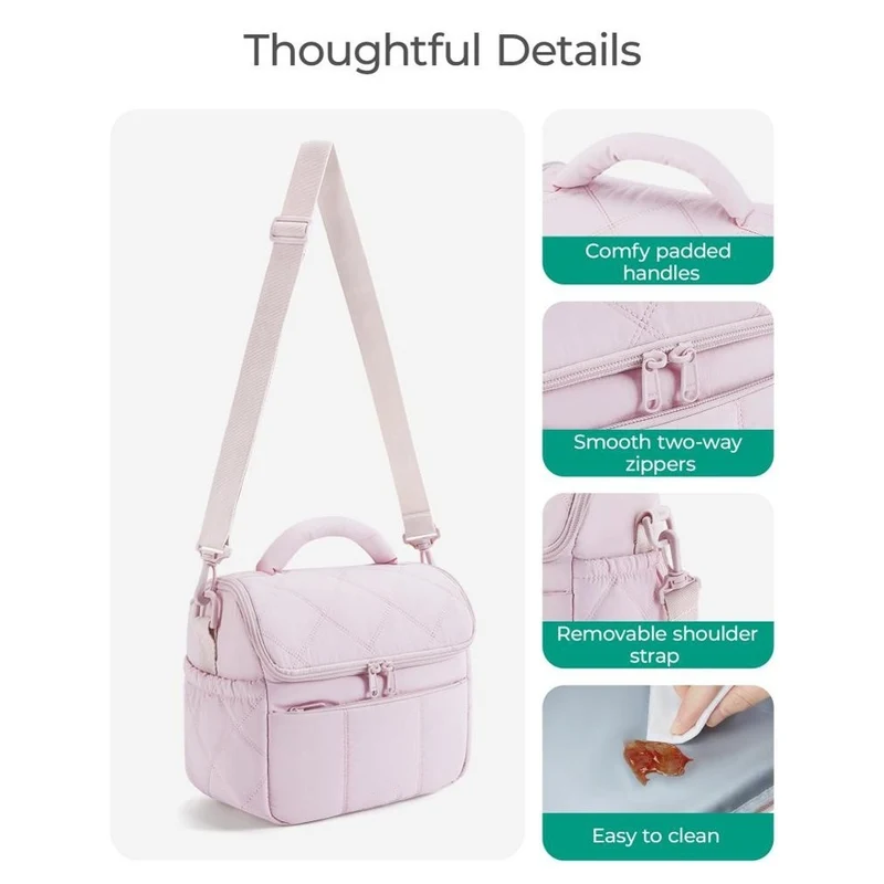 Quilted Multi-Pocket Handbag Stornfield