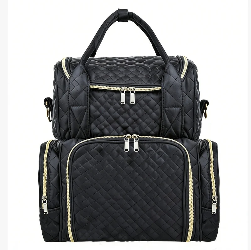 Quilted Multi-Pocket Backpack Stornfield