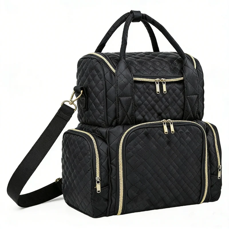 Quilted Multi-Pocket Backpack Stornfield