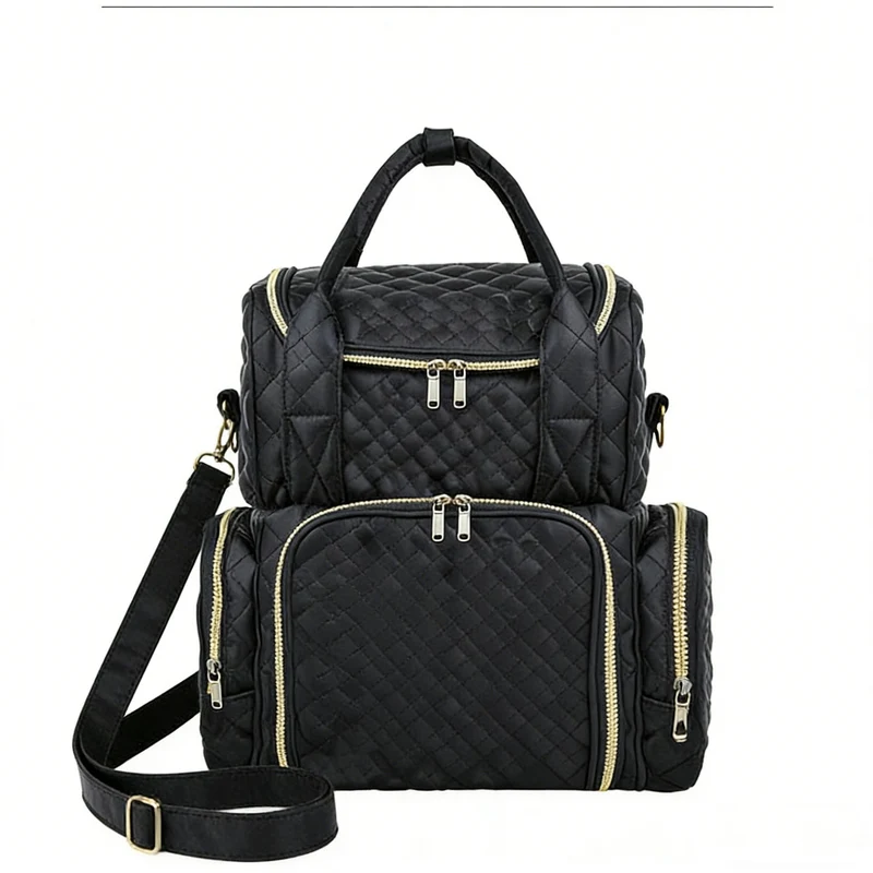 Quilted Multi-Pocket Backpack Stornfield