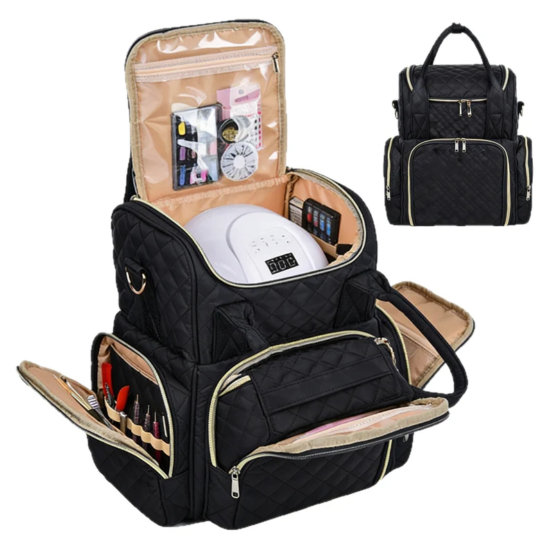 Quilted Multi-Pocket Backpack Stornfield