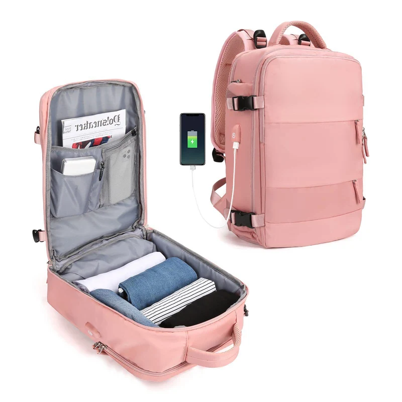 Versatile Travel Backpack with USB Charging Port Stornfield