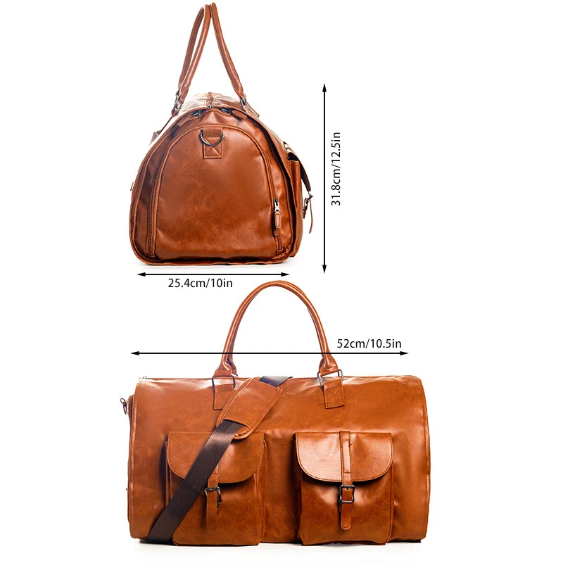 Travel Duffle Bag with Exterior Pockets Stornfield