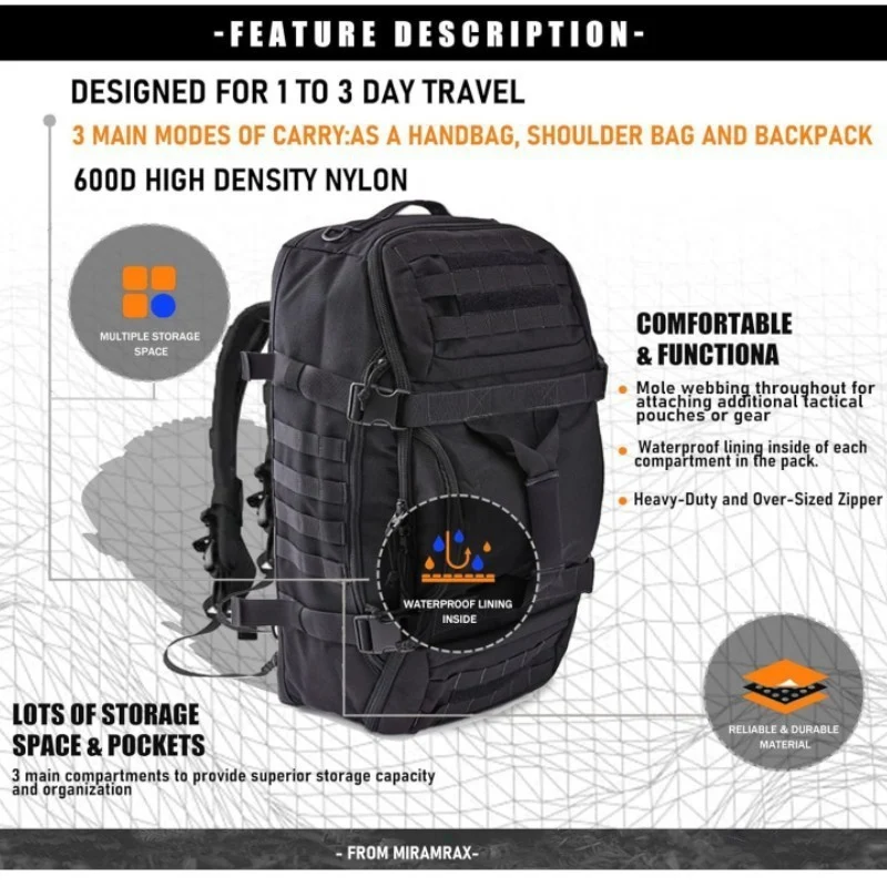 Tactical Adventure Duffle Bag Stornfield