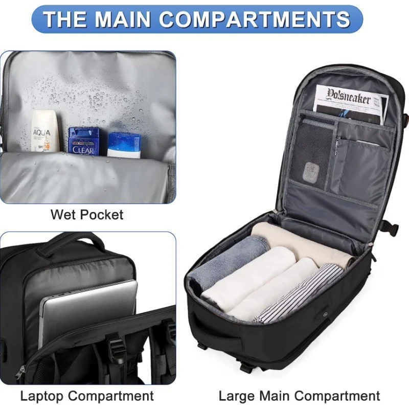 Stylish Multi-Compartment Backpack Stornfield