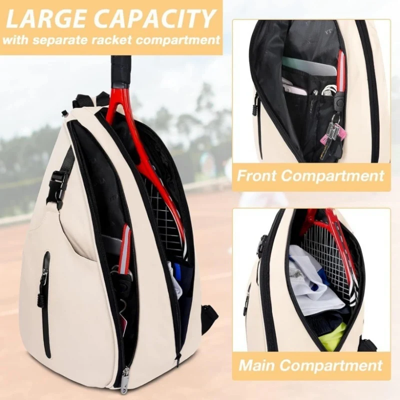 Premium Tennis Racket Sling Bag Stornfield