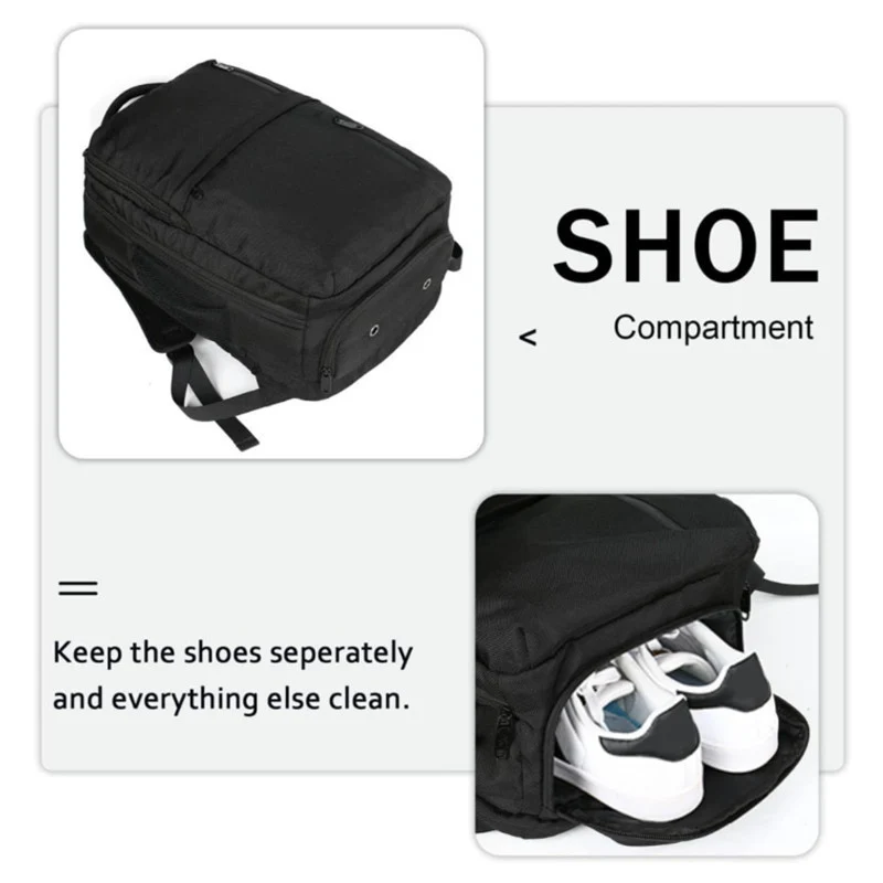 Multi-Compartment Travel Backpack Stornfield