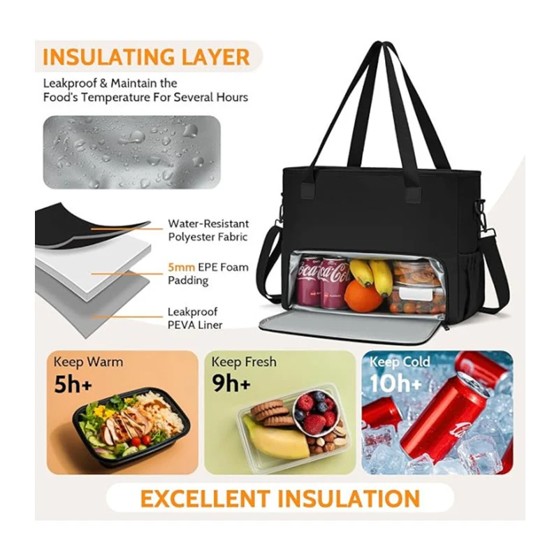 Insulated Food Storage Tote Stornfield