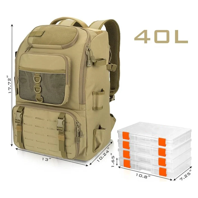 Fishing Gear Maintenance Backpack Stornfield