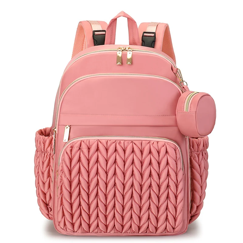 Chic Multi-Compartment Backpack with Stylish Braided Design Stornfield