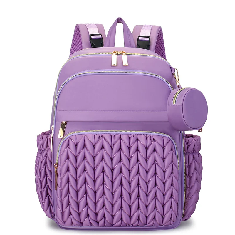 Chic Multi-Compartment Backpack with Stylish Braided Design Stornfield