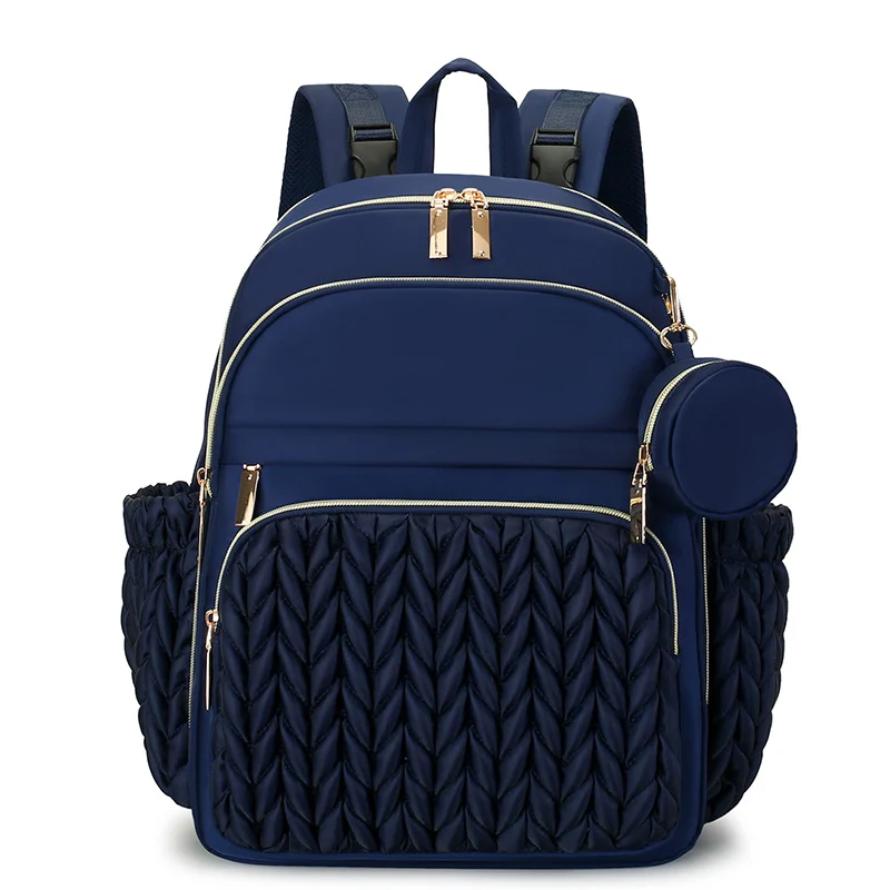 Chic Multi-Compartment Backpack with Stylish Braided Design Stornfield
